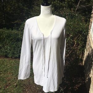 🍁Old Navy perfect fit terry cloth white sweater